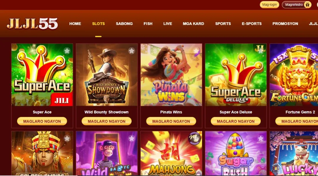 JLJL55 Slot releases a series of attractive reward-based games