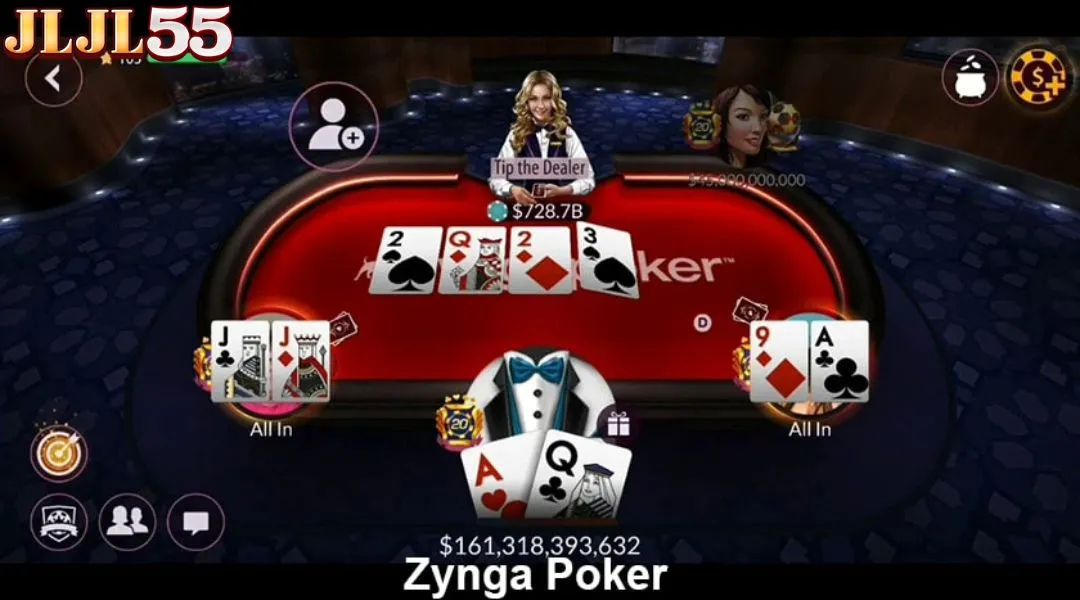 Join the ultimate battle of wits in JLJL55 with Poker